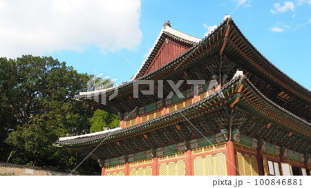 韓国 ソウル 昌徳宮 仁政殿 100846881