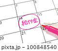 給付金のスケジュール 100848540
