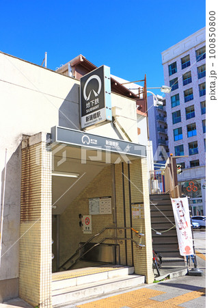 名古屋市、地下鉄新瑞橋駅の風景 名古屋市、地下鉄新瑞橋駅の風景 100850800
