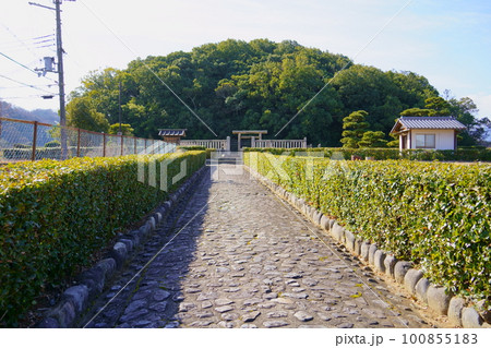 宣化天皇陵（鳥屋ミサンザイ古市墳）／奈良県橿原市 100855183