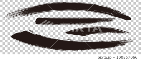 模擬觸感材質:毛筆質感墨水墨水筆刷圖案波浪紋毛筆手寫素材。筆觸 模擬觸感材質:毛筆質感墨水墨水筆刷圖案波浪紋毛筆手寫素材。筆觸 100857066