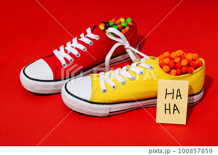 Concept of Happy 1 april Fools day Concept of Happy 1 april Fools day 100857859
