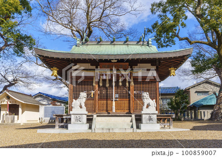服部川八幡宮(大阪府八尾市服部川) 服部川八幡宮(大阪府八尾市服部川) 100859007