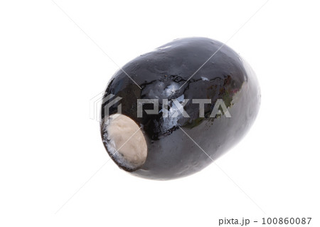 olives stuffed with cheese isolated olives stuffed with cheese isolated 100860087