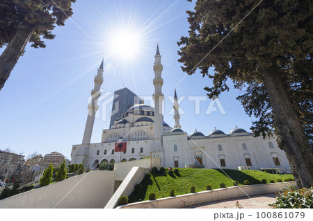 The new mosque in Tirana, Albania 100861079