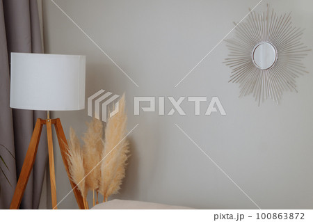 Cozy design of a modern living room Cozy design of a modern living room 100863872