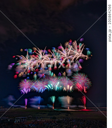 3年振り日本一美しい海の花火大会　ぎおん柏崎まつり2022 100864266