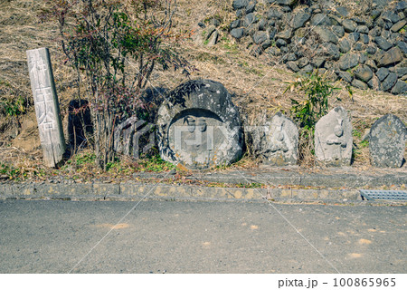 辰野町沢底の道祖神 辰野町沢底の道祖神 100865965
