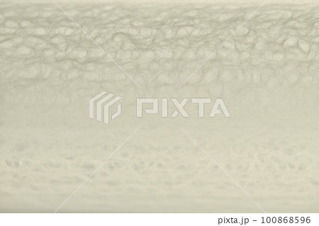 和紙による円筒形表現の背景素材（シルバー・グレー） 100868596