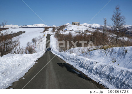 地球が丸く見得る開陽台 100868728