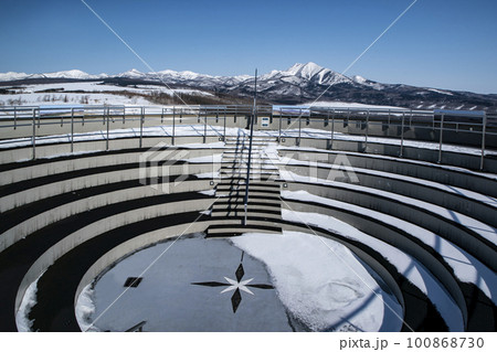 地球が丸く見得る開陽台 地球が丸く見得る開陽台 100868730