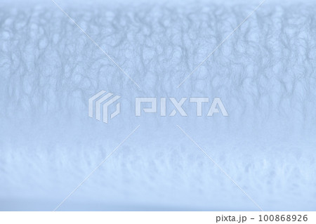 和紙による円筒形表現の背景素材（水色） 100868926