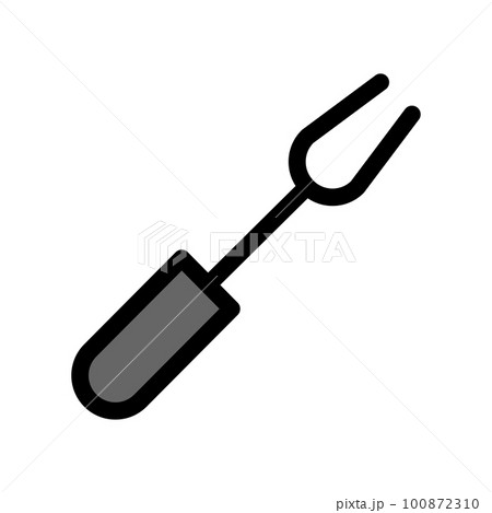 Illustration Vector graphic of barbeque icon design 100872310