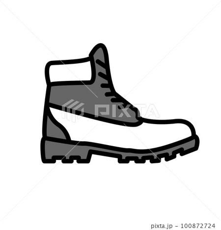 Illustration Vector graphic of boot icon Illustration Vector graphic of boot icon 100872724