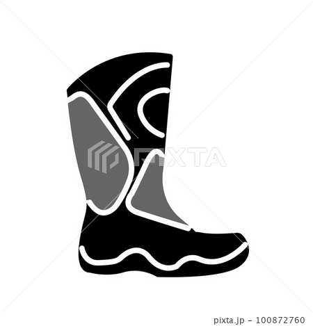 Illustration Vector graphic of boot icon Illustration Vector graphic of boot icon 100872760
