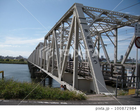 木造の歩道があったころの赤川鉄橋 木造の歩道があったころの赤川鉄橋 100872984