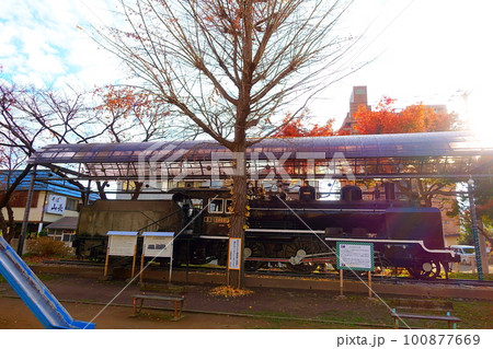 蒸気機関車 SL 8620形 第二公園 山形市 蒸気機関車 SL 8620形 第二公園 山形市 100877669