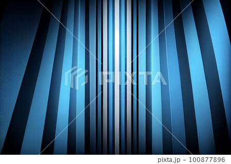 背景素材:シンプルで洗練された青のストライプ背景 100877896
