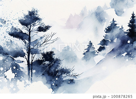Japanese Seasons Watercolour Set, Winter – Choosing Keeping