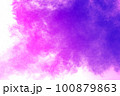 Pink purple dust particles explosion on white background.Freeze motion of pink purple powder splash. 100879863