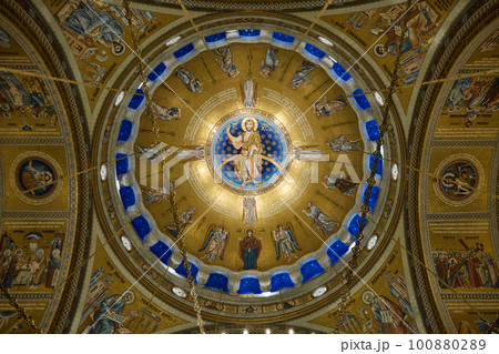 Ceiling of Church of Saint Sava Ceiling of Church of Saint Sava 100880289