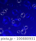 ダーク背景のしゃぼん玉イラスト ダーク背景のしゃぼん玉イラスト 100880931