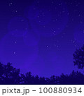 幻想的な夜空の星空背景 幻想的な夜空の星空背景 100880934