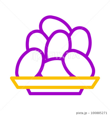 ramadan icon set duocolor purple yellow style illustration vector element and symbol perfect. 100885271