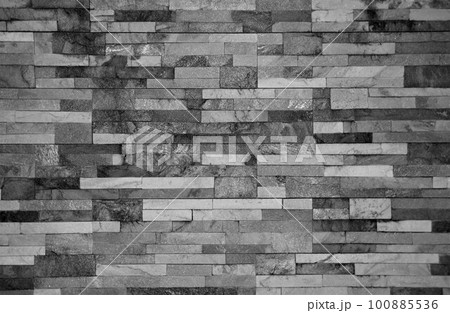 天然石パネルストーンタイル薄型グレー6 天然石パネルストーンタイル薄型グレー6 100885536