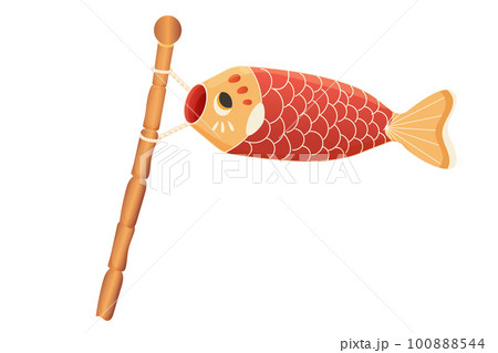 Japanese Koinobori Fish Carp Flag Icon Over White Background, Vector  Illustration Royalty Free SVG, Cliparts, Vectors, and Stock Illustration.  Image 137466467.