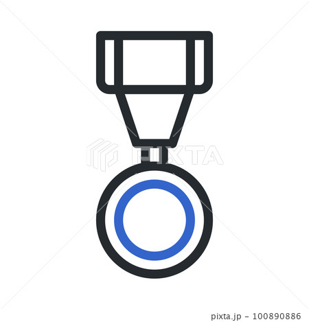 military icon duocolor grey blue style illustration vector army element and symbol perfect. 100890886