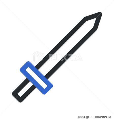 military icon duocolor grey blue style illustration vector army element and symbol perfect. 100890918