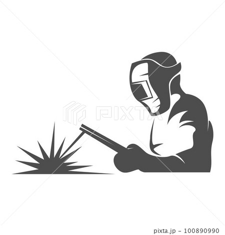 Welding icon logo design Welding icon logo design 100890990