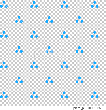 衣服圖案藍色花朵圖案 100891976