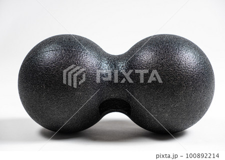 Double back massage ball, myofascial release, back muscle relaxation, self-massage. 100892214