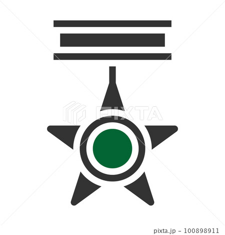 military icon solid grey green style illustration vector army element and symbol perfect. military icon solid grey green style illustration vector army element and symbol perfect. 100898911