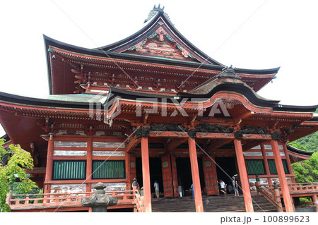 甲斐善光寺の金堂(本堂)【山梨県甲府市】 甲斐善光寺の金堂(本堂)【山梨県甲府市】 100899623