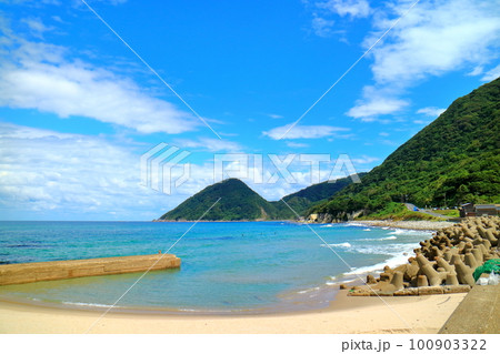 京都 丹後半島 秋の日本海 京都 丹後半島 秋の日本海 100903322