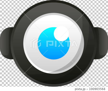 Artificial intelligence icon element design illustration. AI technology and cyber icon element. Futuristic technology service and communication artificial intelligence concept 100903568