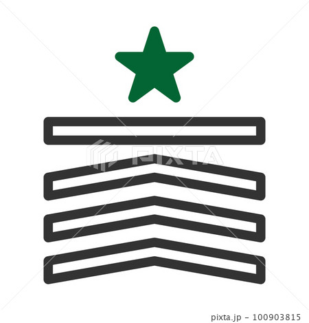 military icon duocolor style illustration vector army element and symbol perfect. 100903815