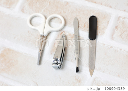 爪切り,ヘルスケア,やすり,ピンセット,エチケット、鼻毛、鼻、治療,シルバー,衛生、耳かき、手入れ 100904389