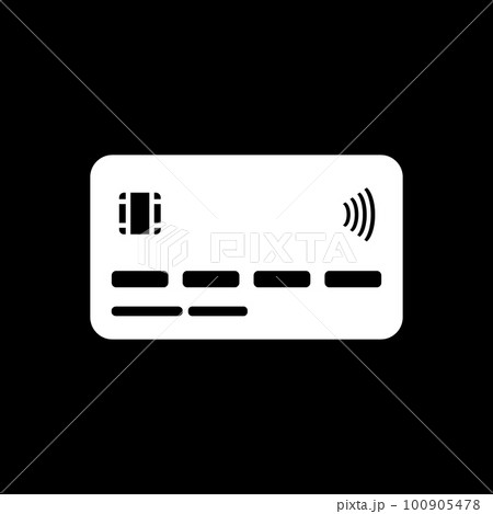 Credit card icon. 100905478