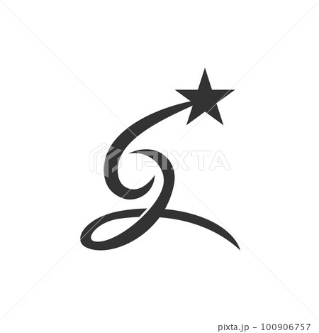 leader with star logo template Icon Illustration Brand Identity. Isolated and flat illustration. Vector graphic 100906757