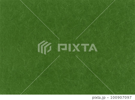 野毛を散らした、深緑色のデザイン和紙 100907097