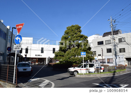 埼玉県川越市 霞ヶ関駅南口の街並み 埼玉県川越市 霞ヶ関駅南口の街並み 100908054