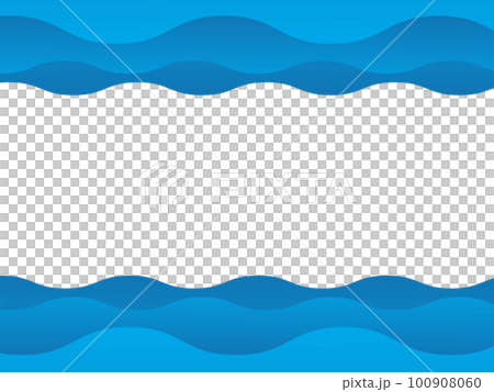 水のイメージフレーム 100908060