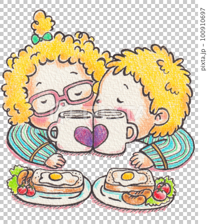 男の子と女の子 100910697