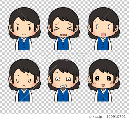 会社員の女性02 100910791