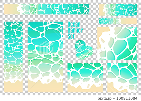 Banner set _ sea Banner set _ sea 100911084