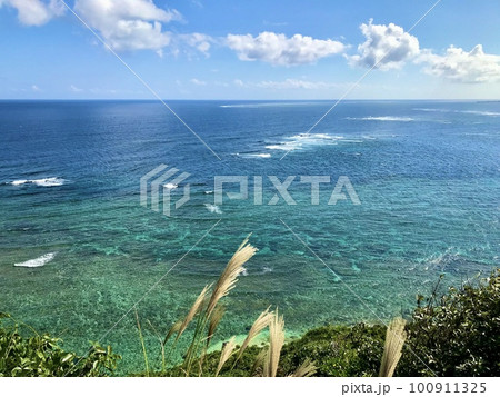 果報バンタからの景色 果報バンタからの景色 100911325
